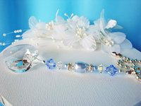 swarovski crystal blue nursery decor