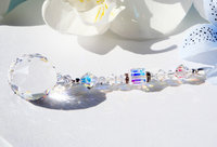 Crystal Ball Light Pull with Swarovski Crystal Beads