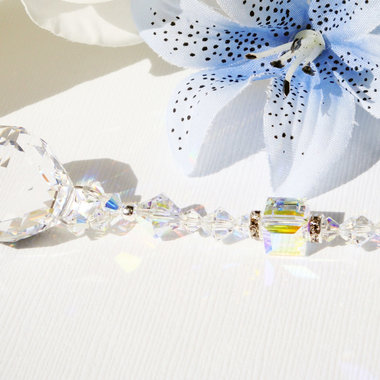 Crystal Ball Ceiling Fan Pull Chain