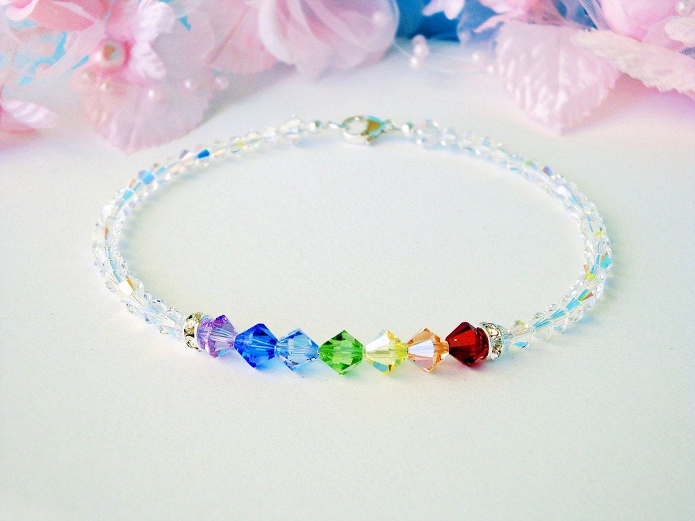 Swarovski discount crystal anklet