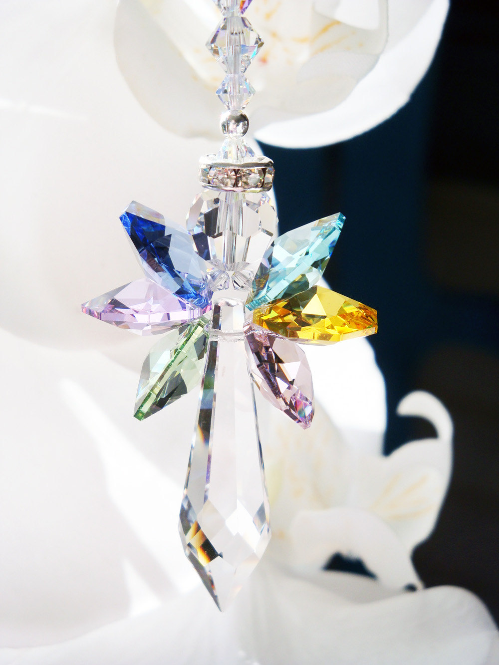 Suncatcher Ange : Attrape-Soleil Cristal- OLISTIC & CO