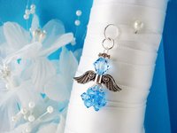 angel wedding bouquet charm