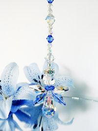 crystal angel suncatcher