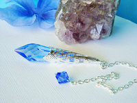 blue dowsing pendulum