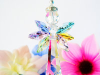 angel rear view mirror charm