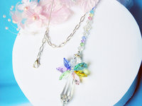 crystal rear view mirror charm