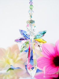 guardian angel rear view mirror charm