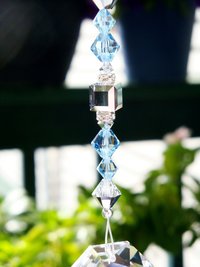 swarovski crystal rear view mirror charm