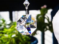 swarovski crystal car charm