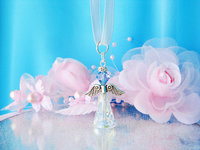 Swarovski Crystal Angel Bouquet Charm