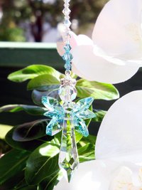 Swarovski Crystal Angel Sun Catcher