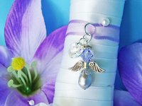 angel bouquet charm