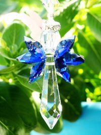 swarovski crystal car charm