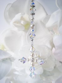 Swarovski Crystal Religious Car Accessories