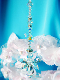 swarovski crystal angel suncatcher