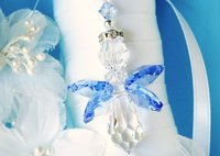 something blue bouquet charm