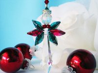 swarovski crystal angel ornament