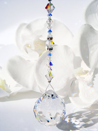 swarovski crystal fan pull chain