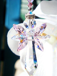 guardian angel rear view mirror charm