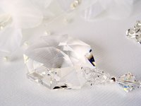 Crystal Car Mirror Charm – Swarovski Suncatcher for Rear View Mirror