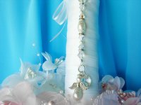 Wedding Bouquet Memorial Charm – White Angel Charm in Memory of Loved One, Bridal Shower Gift for Bride