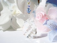 Crystal Ceiling Fan Pull Chain – Swarovski Light Pull in Multiple Colors | Housewarming Gift