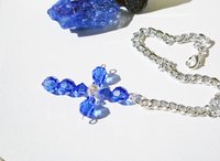 Crystal Cross Rear View Mirror Charm -- Swarovski Crystal Cross Car Charm -- Available in Multiple Colors