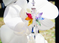 Crystal Suncatcher, Rainbow Guardian Angel Sun Catcher, Crystal Angel Memorial Gift