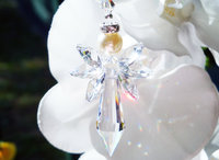 Crystal Angel Rearview Mirror Car Charm