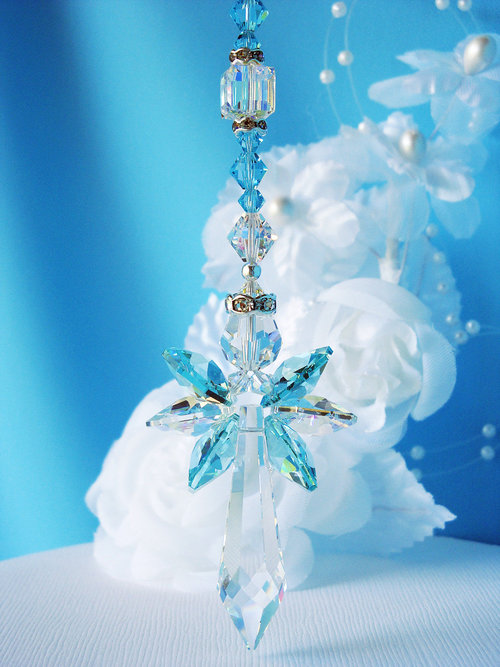 angel car charm