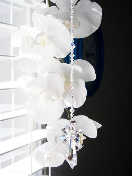 Swarovski Crystal Angel Suncatcher