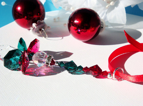 Crystal Angel Christmas Ornament
