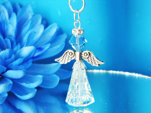 Swarovski Crystal Guardian Angel Charm