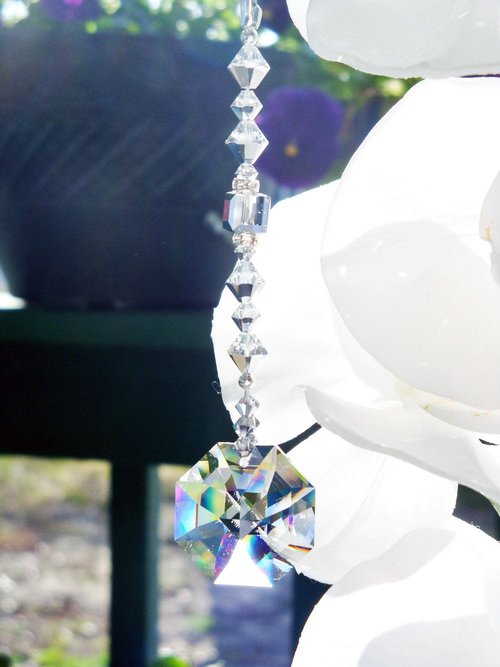 crystal fan pull chain