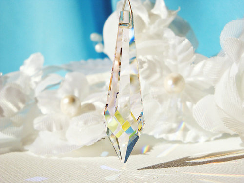 crystal rear view mirror charm