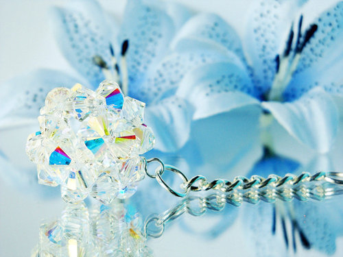 Swarovski Crystal Key chain