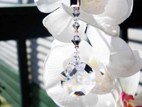 Swarovski Crystal Suncatcher for Car