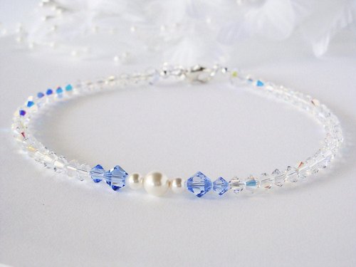 Something Blue Anklet