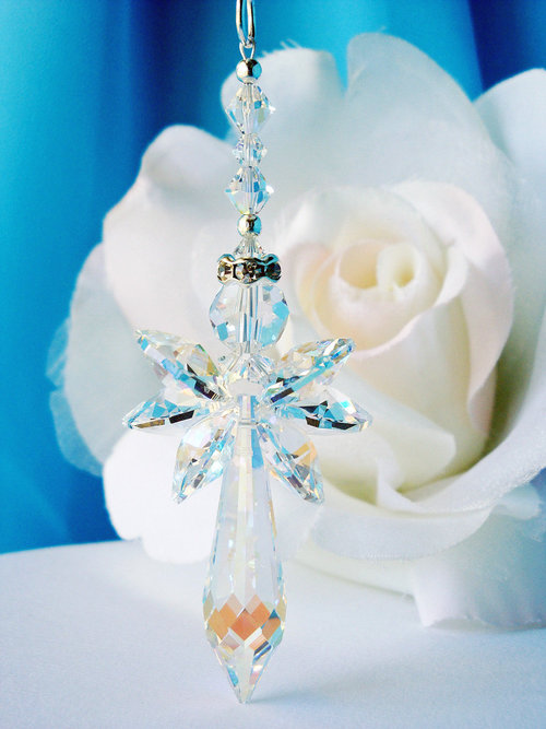swarovski crystal angel