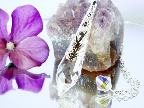 crystal divining pendulum