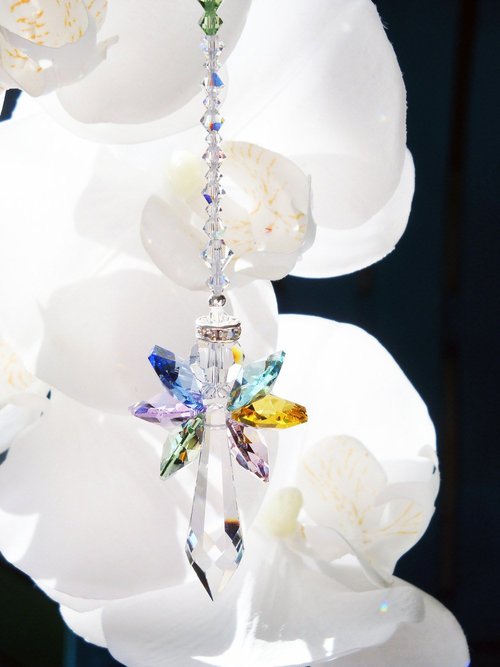 Crystal Angel Suncatcher