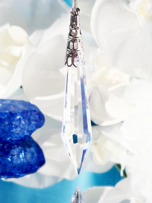 Crystal Ceiling Fan Pull Chain – Asfour Pendant Light Pull, Chandelier Accent & Housewarming Gift 
