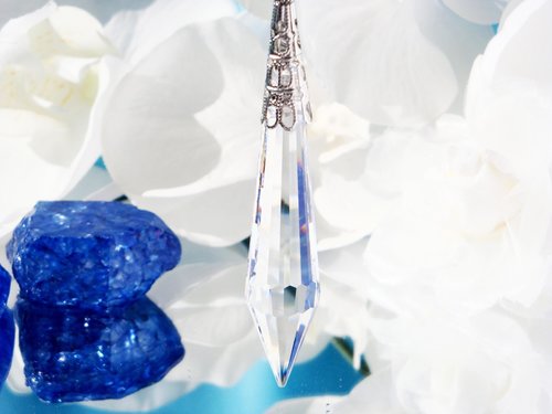 Crystal Ceiling Fan Pull Chain – Asfour Pendant Light Pull, Chandelier Accent & Housewarming Gift 