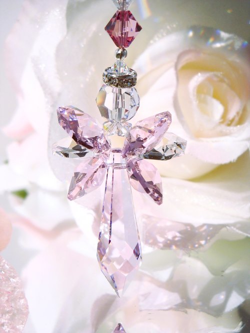 Guardian Angel Rear View Mirror Charm