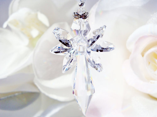 crystal angel for car