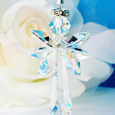 angel car charm