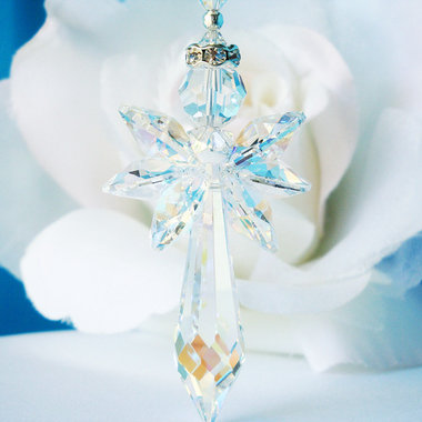 guardian angel car charm