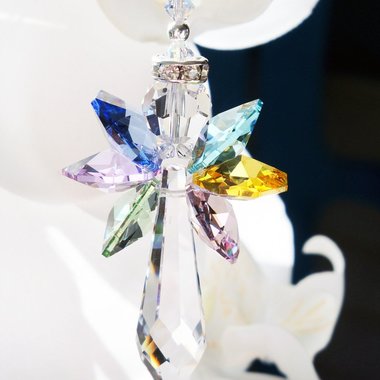 Rainbow Angel Suncatcher