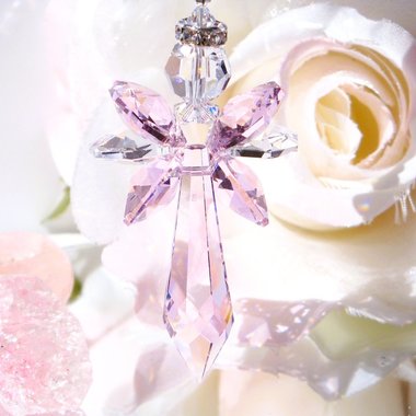 Crystal Angel Car Charm