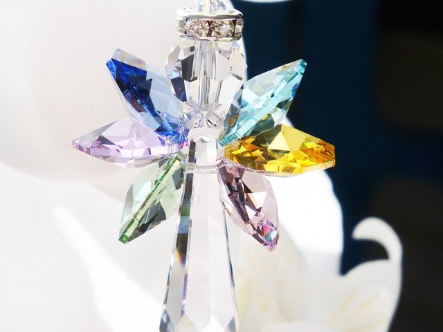 Rainbow Angel Suncatcher